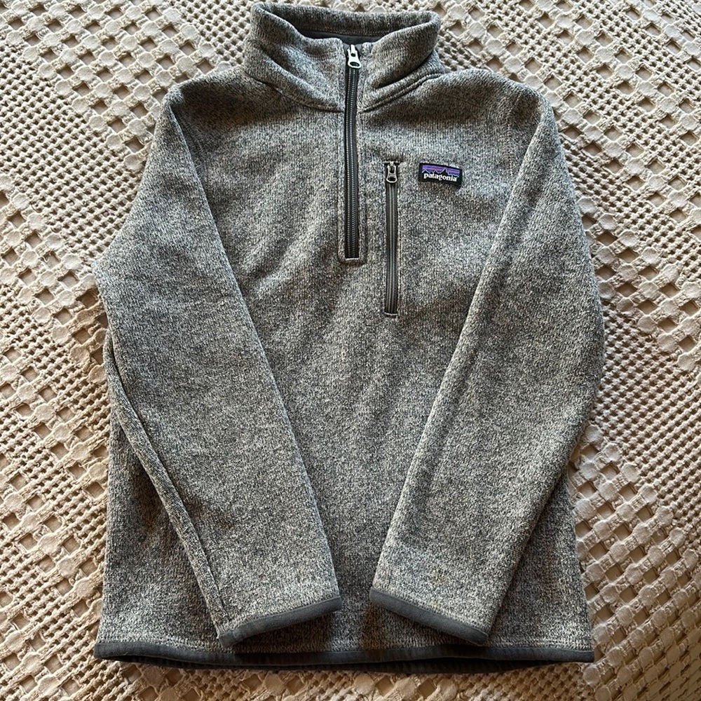 Patagonia Kids' Better Sweater® 1/4-Zip Fleece